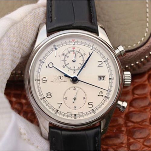 PORTUGIESER CHRONOGRAPH CLASSIC IW390403 ZF FACTORY WHITE DIAL