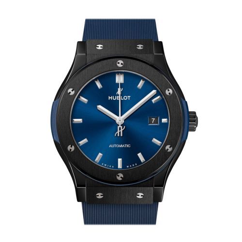 Hublot Classic Fusion Ceramic Blue 42mm Watch 542.CM.7170.RX