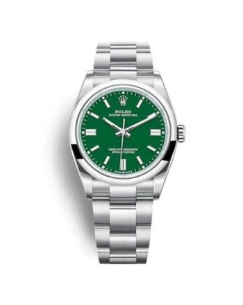 Rolex Oyster Perpetual Green 126000 Lady Watch 36MM