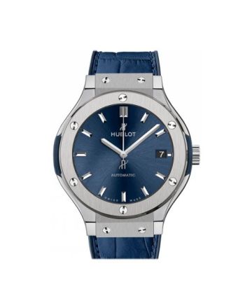 Hublot Classic Fusion Blue Sunray Dial Titanium 38mm Automatic Men's Watch 565.NX.7170.LR